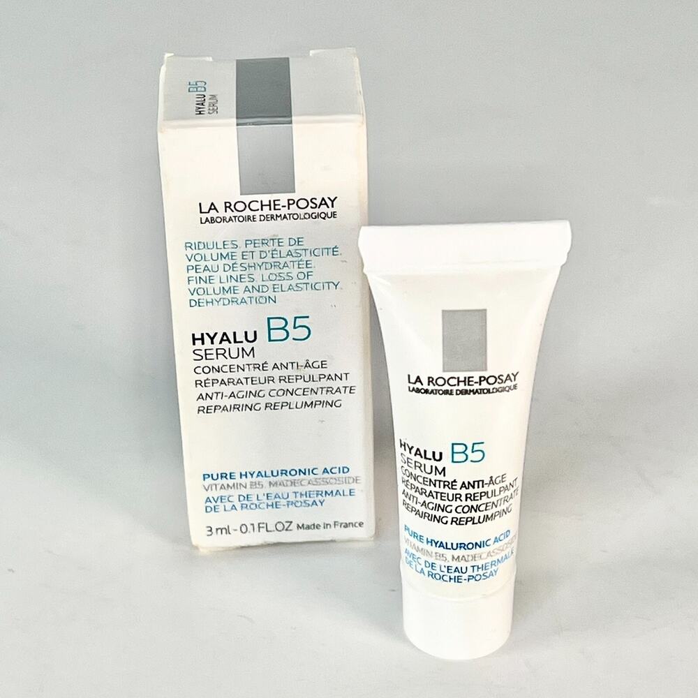 La Roche-Posay Hyalu B5 Serum Anti-aging Repair Replump Travel .1 fl oz 3ml NIB